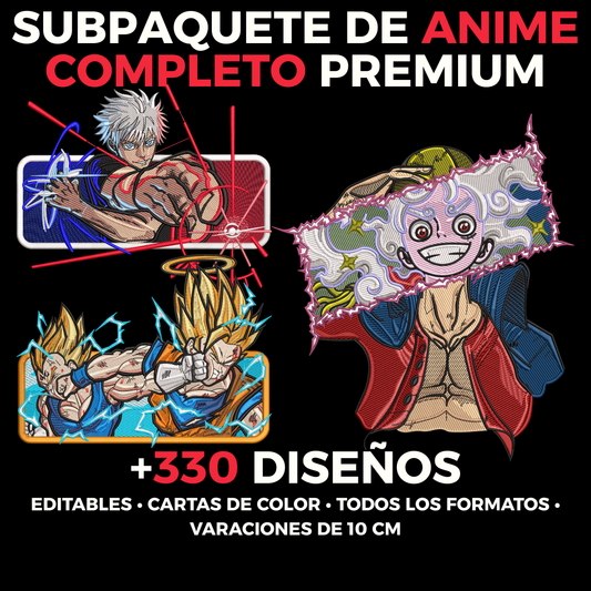 SUBPAQUETE DE ANIME COMPLETO PREMIUM