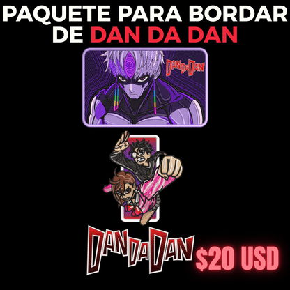 PAQUETE DE DAN DA DAN PARA BORDAR