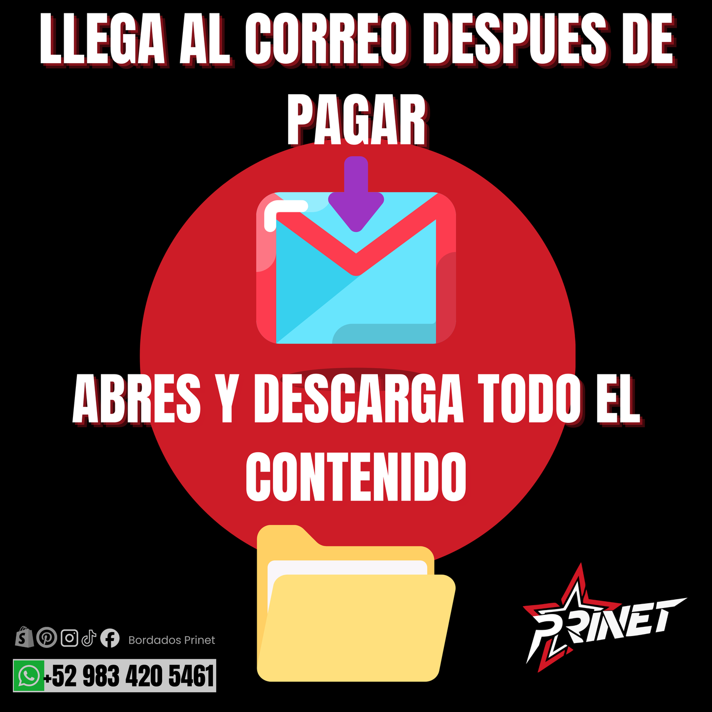 PAQUETE PREMIUM DE BORDADOS