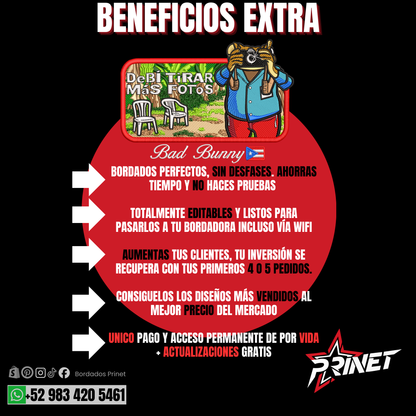 PAQUETE DE BORDADOS EXCLUSIVO POOLIN EOC05