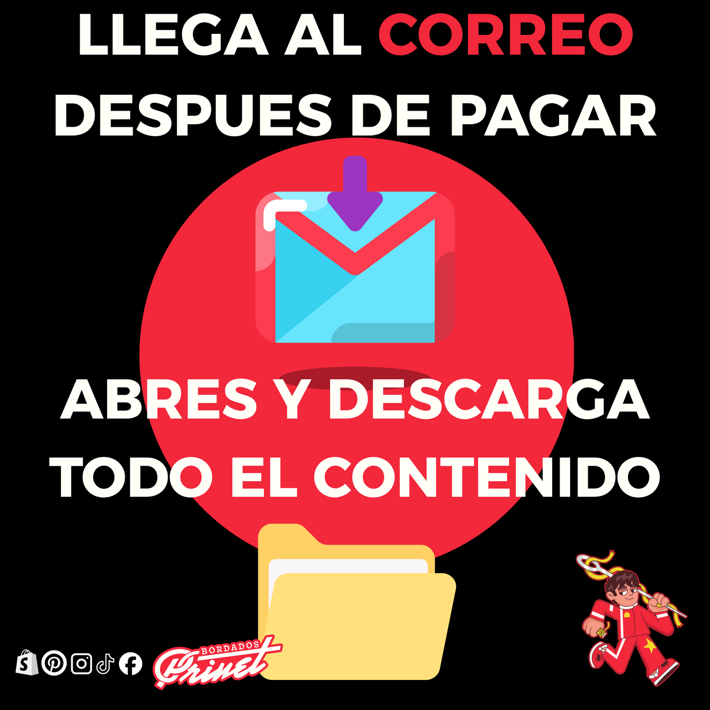 PAQUETE DE CANTANTES PARA BORDAR