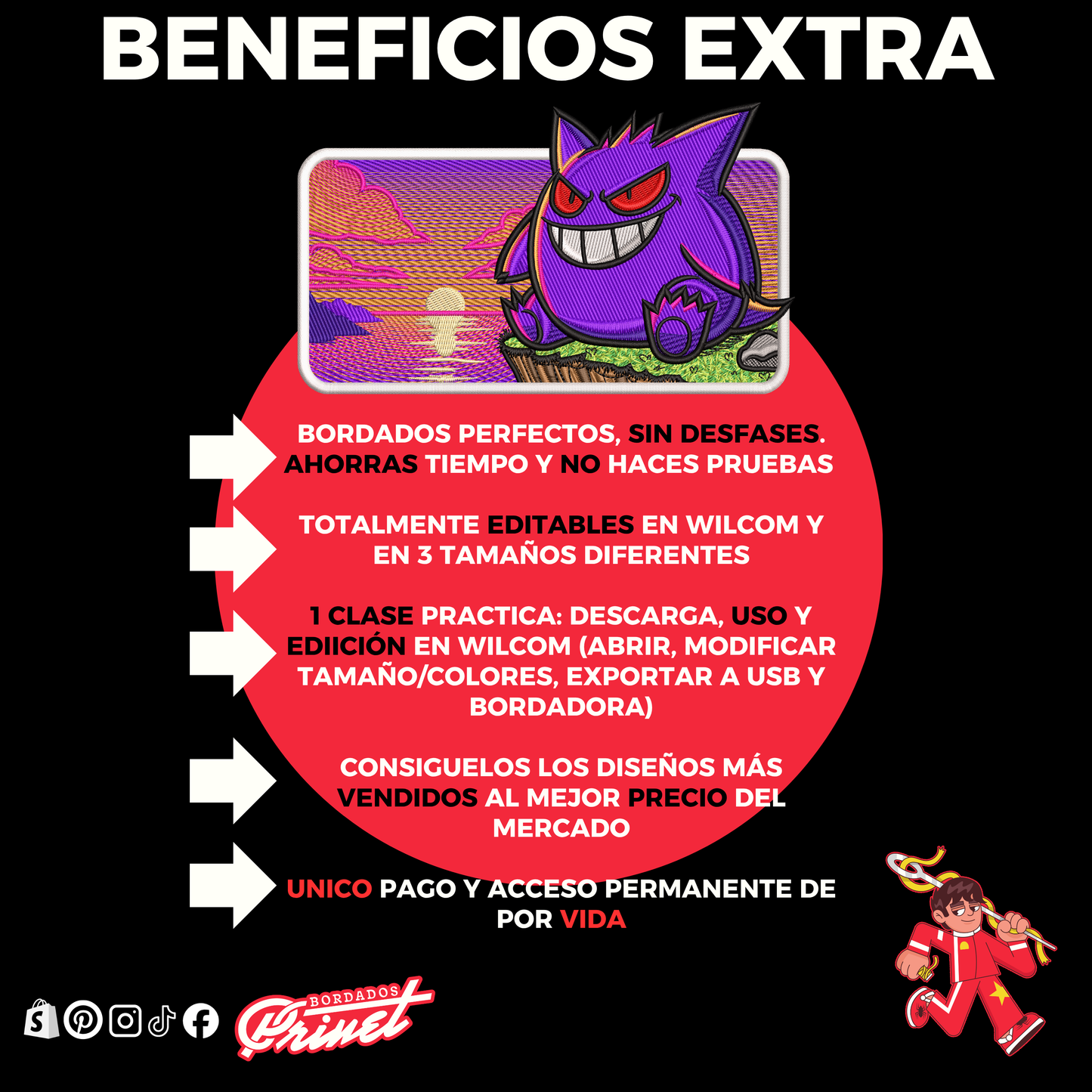 PAQUETE DE ANIME PARA BORDAR