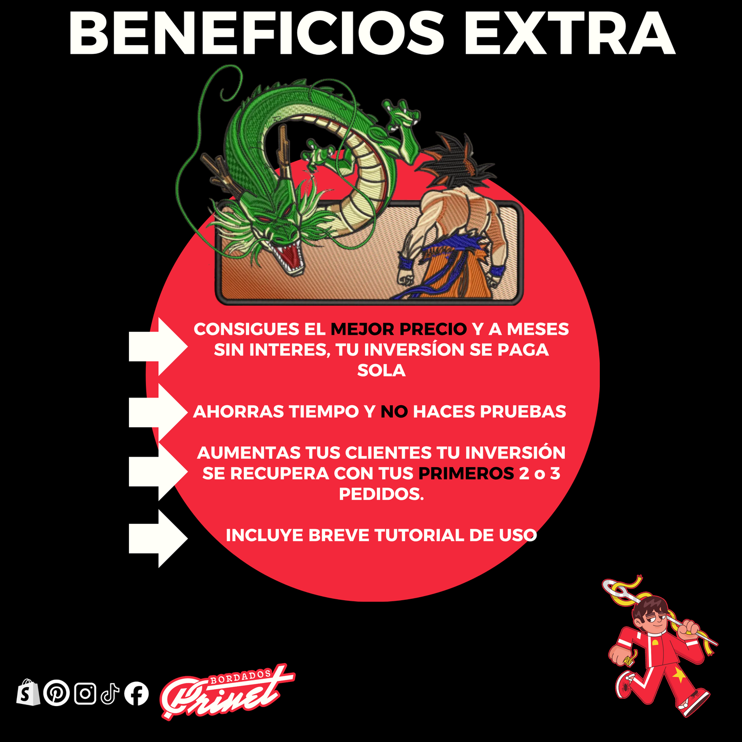 PAQUETE DE INICIACIÓN AL BORDADO BASICO