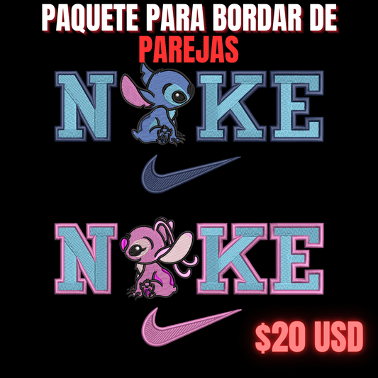 PAQUETE DE PAREJAS PARA BORDAR