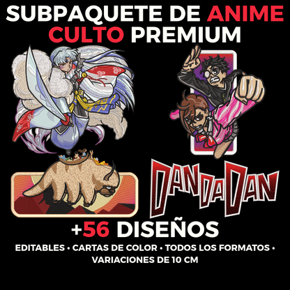 Subpaquete De Anime Culto Premium