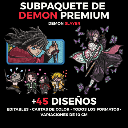 Subpaquete De Demon Slayer Premium