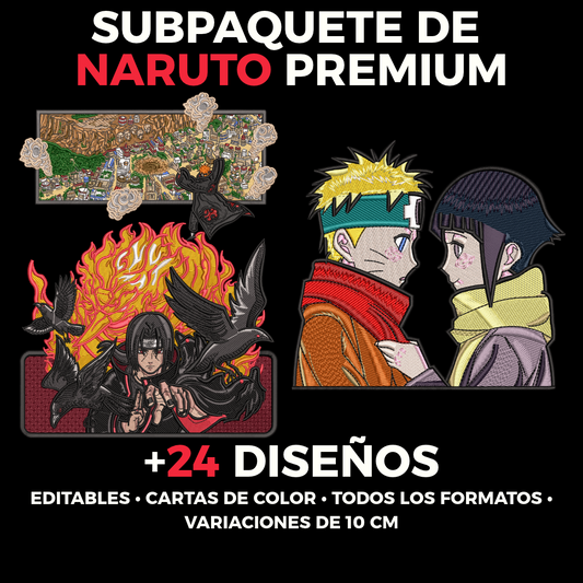 Subpaquete De Naruto Premium