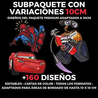 Diseños Individuales de 10cm