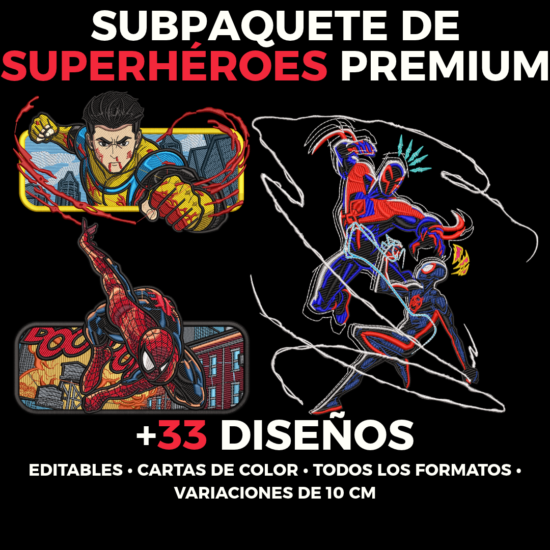 Subpaquete De Superhéroes Premium